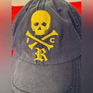 Ralph Lauren Rugby Skull Crossbones Baseball Adjustable Blue Cap FC R ABL
